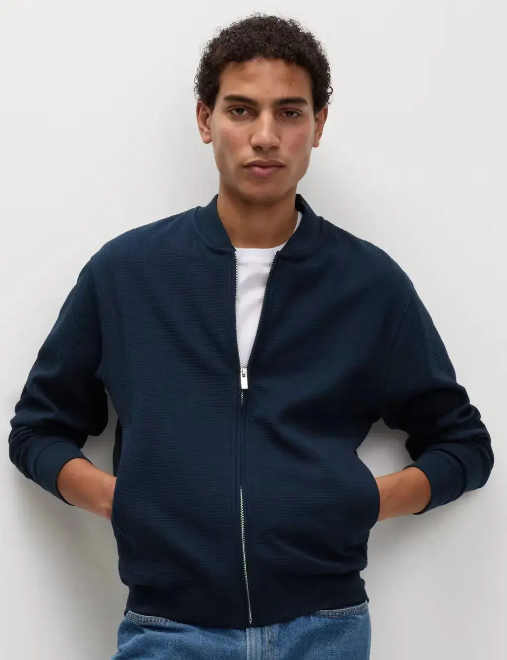 Pure Cotton Bomber Jacket