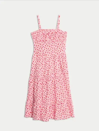 Pure Cotton Maxi Dress (6-16 Yrs)