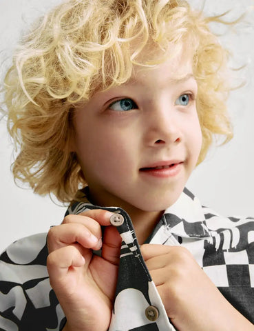 M&S Pure Cotton Printed Shirt & T-Shirt Set (2-16 Yrs)