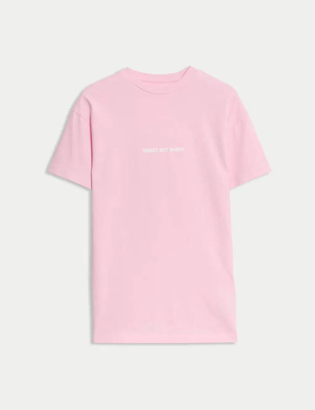 M&S Pure Cotton Sassy T-Shirt Dress (6-16 Yrs)