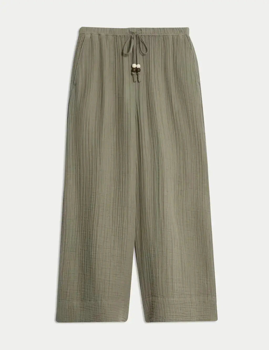 Pure Cotton Wide Leg Culottes