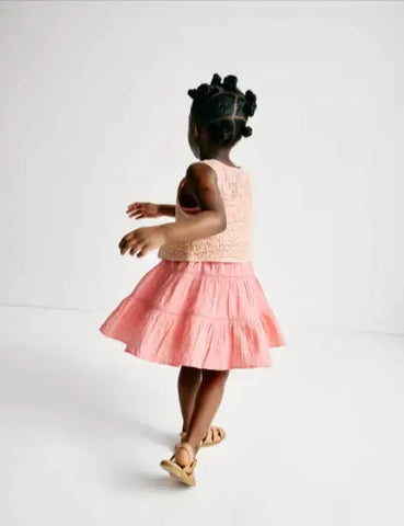 Pure Cotton Woven Dress (2-8 Yrs)