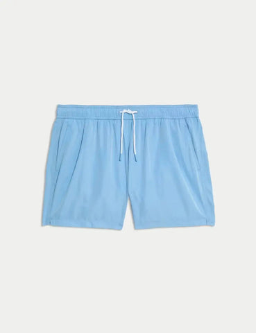 Quick Dry Plain Swim Shorts