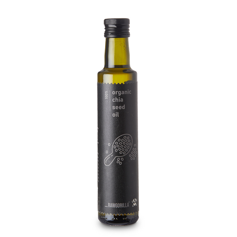 Organic Chia Seed Oil-cold pressed  - 250ml - RAWGORILLA