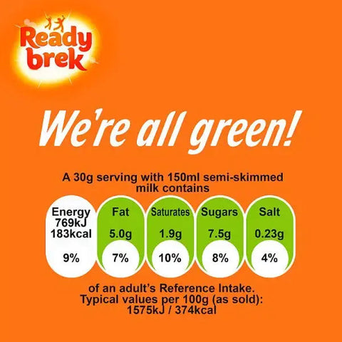 Ready Brek Smooth Porridge Oats Original 450g (Case of 6)