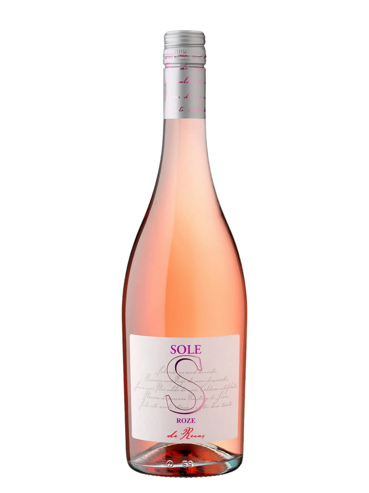 Recas Sole Roze Vegan Rose Wine 750ml