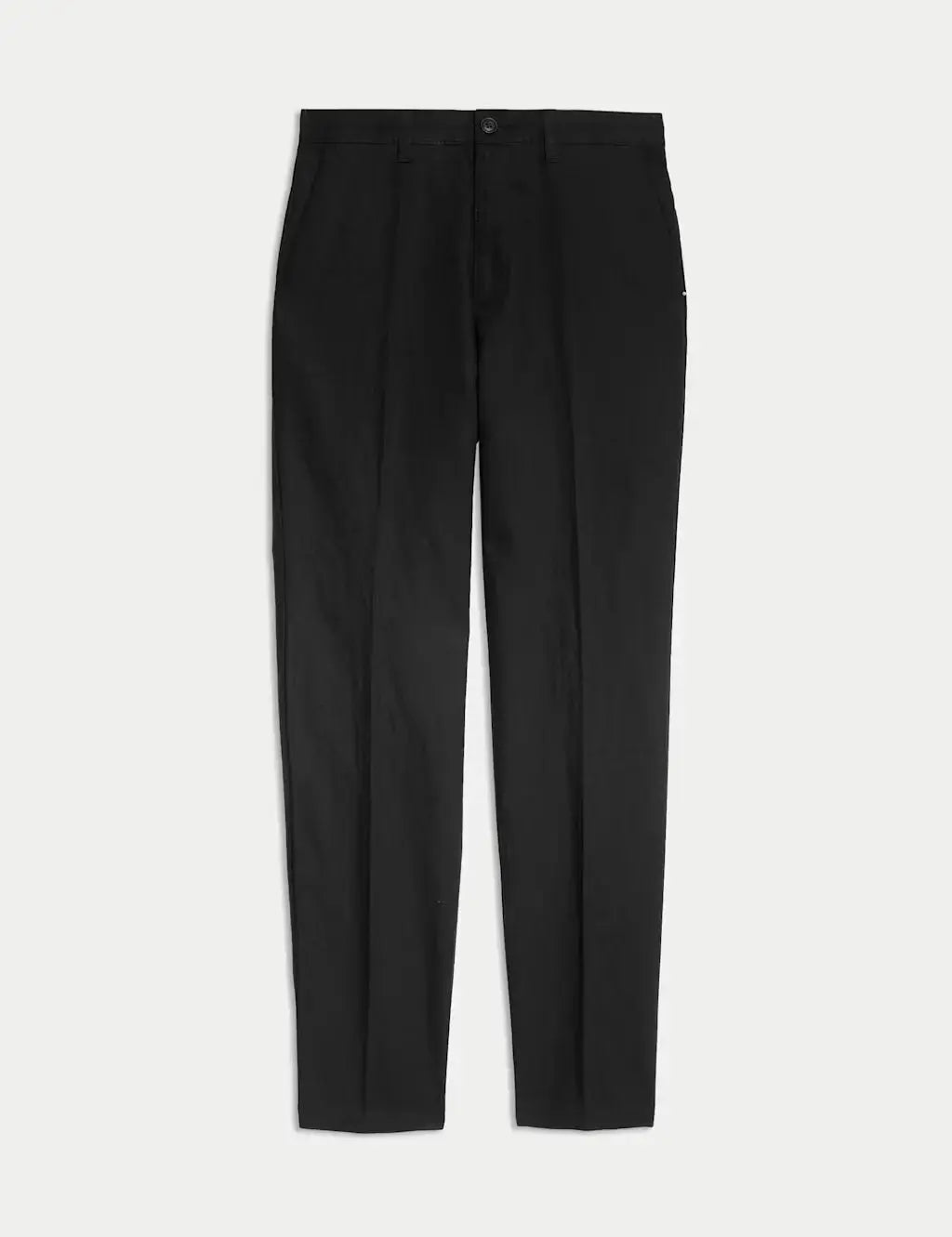 Regular Fit Cotton Linen Blend Chinos