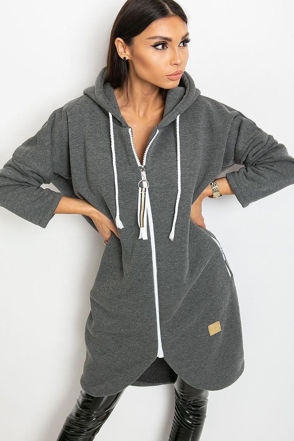Relevance Womens sweatshirt with an extended cut