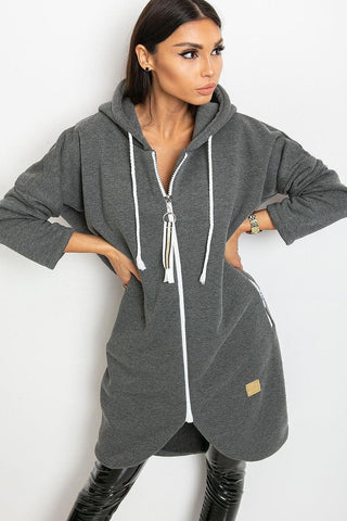 Relevance Womens sweatshirt with an extended cut