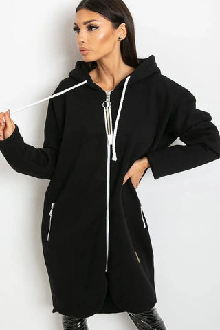 Relevance Womens sweatshirt with an extended cut