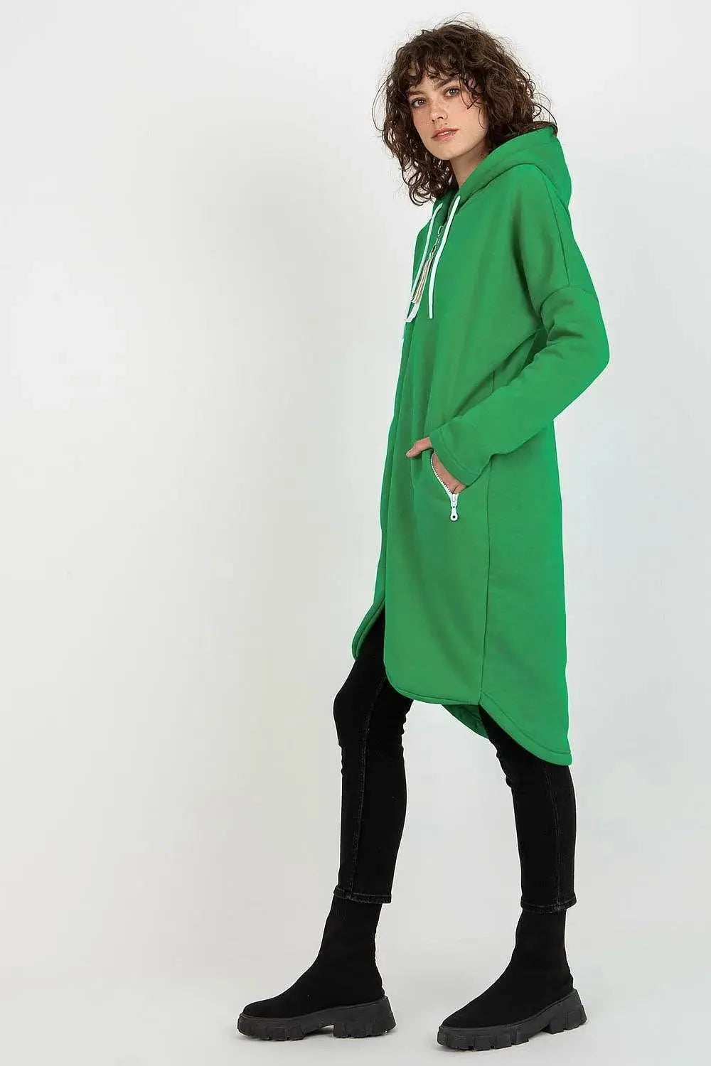 Relevance Womens sweatshirt with an extended cut