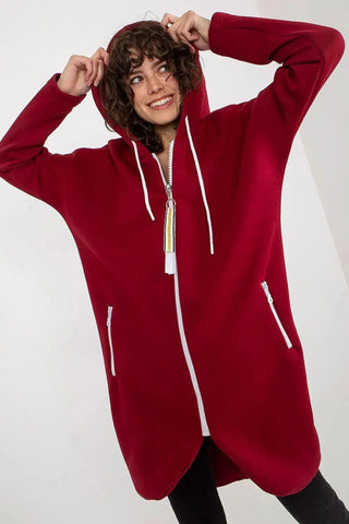 Relevance Womens sweatshirt with an extended cut