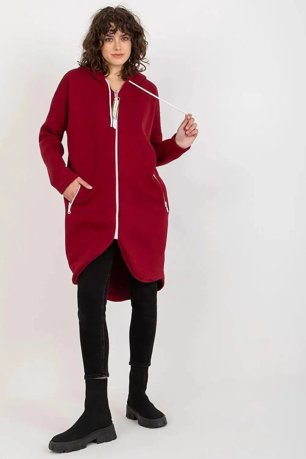 Relevance Womens sweatshirt with an extended cut