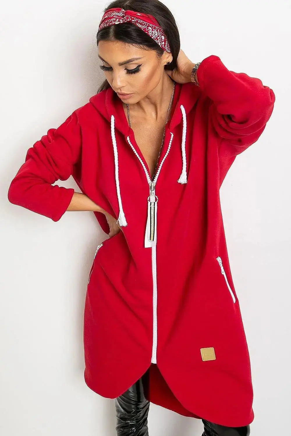 Relevance Womens sweatshirt with an extended cut