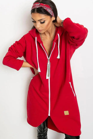 Relevance Womens sweatshirt with an extended cut
