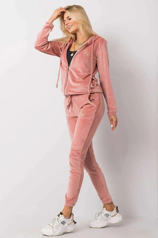 Relevance long sleeves sweatshirt with zipper, hood and slip pockets