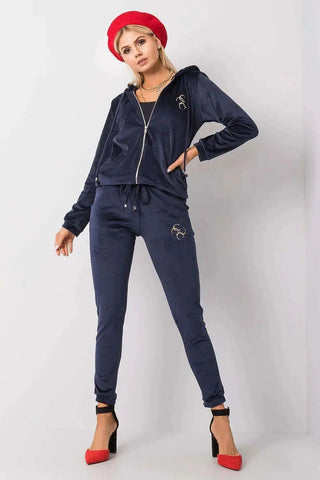 Relevance long sleeves sweatshirt with zipper, hood and slip pockets