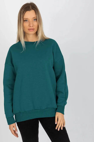 Relevance looser cut warm cotton womens sweatshirt