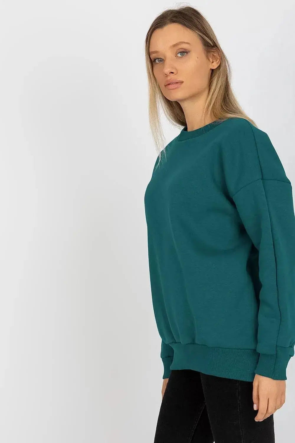 Relevance looser cut warm cotton womens sweatshirt