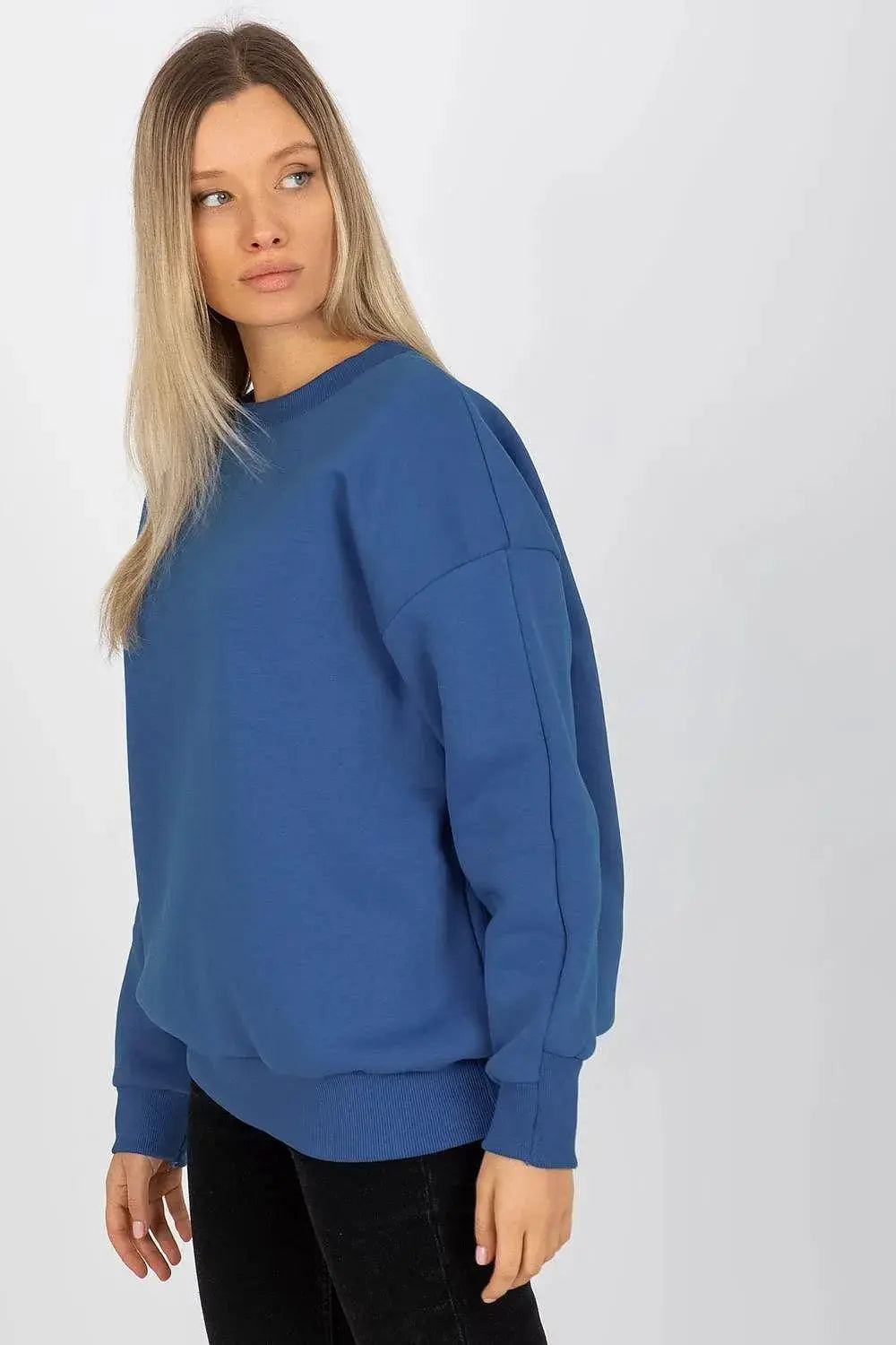 Relevance looser cut warm cotton womens sweatshirt