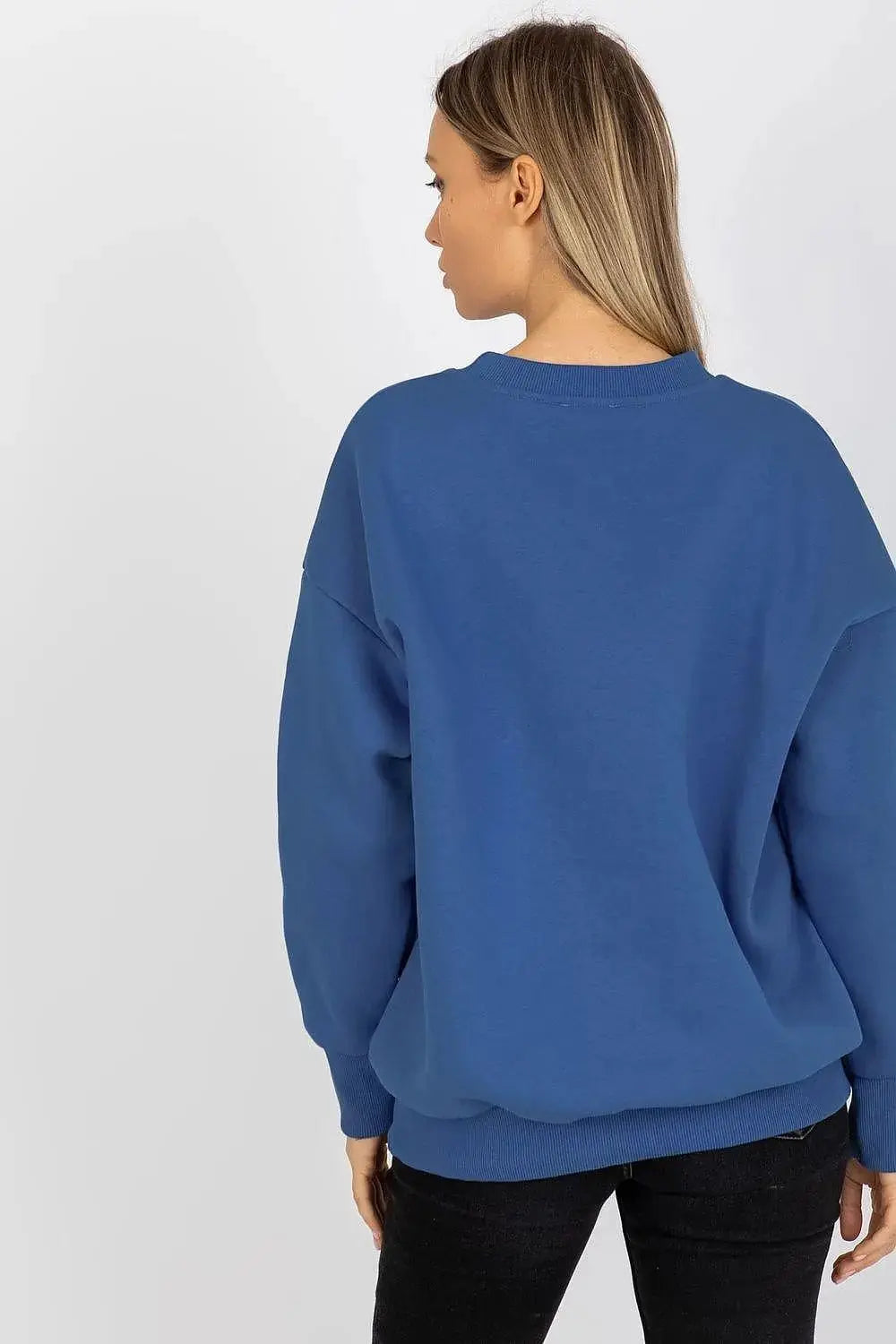 Relevance looser cut warm cotton womens sweatshirt