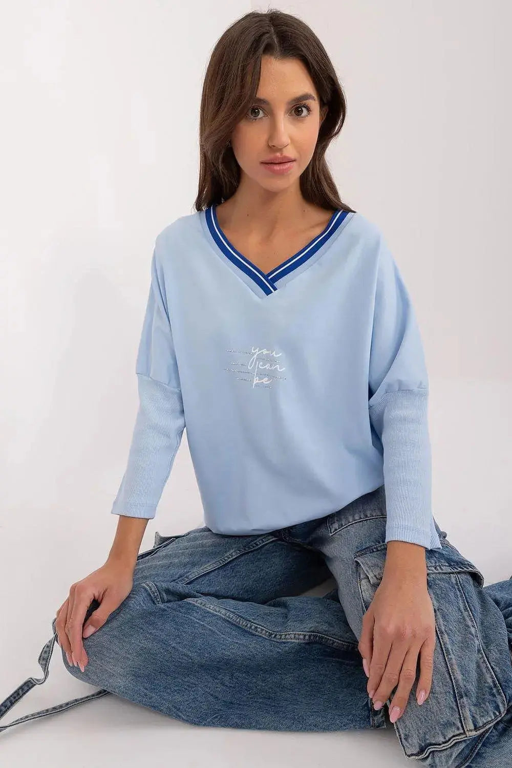 Relevance reliable comfort with a casual blouse