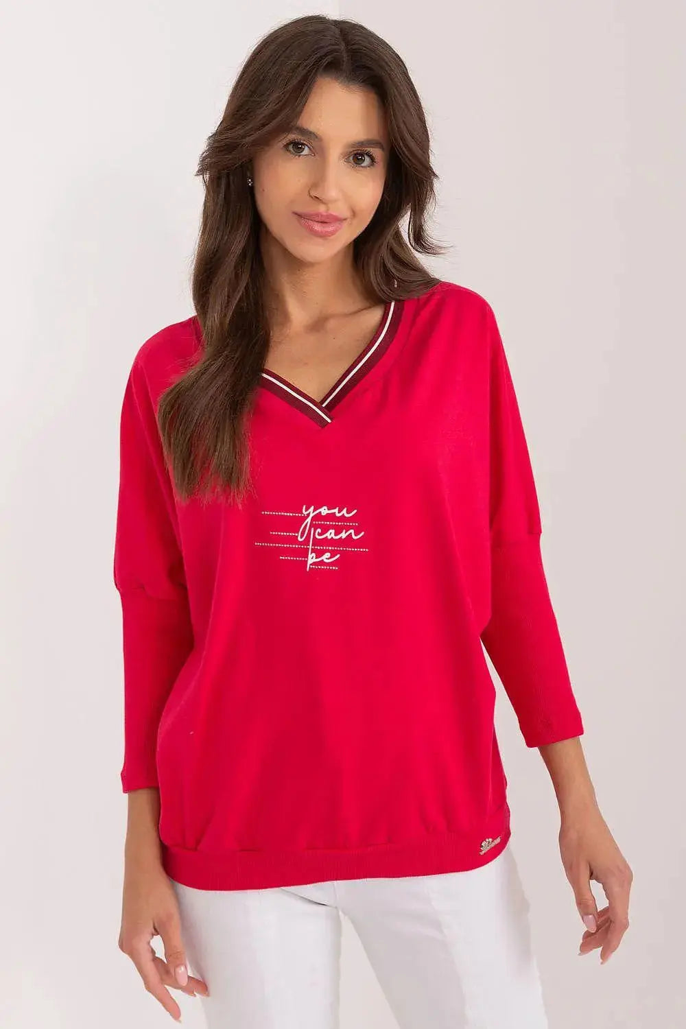 Relevance reliable comfort with a casual blouse