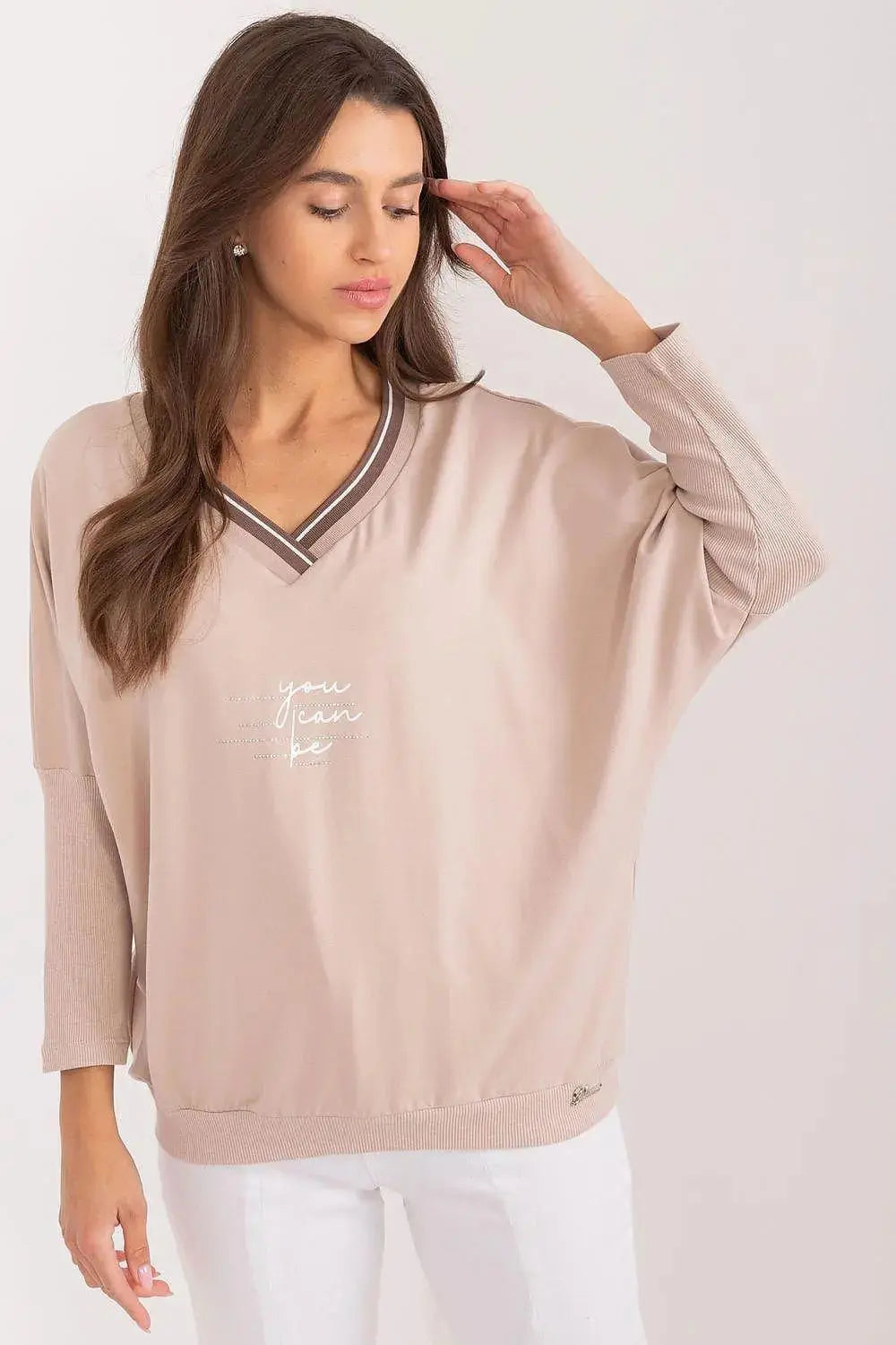 Relevance reliable comfort with a casual blouse
