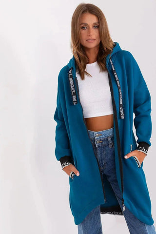 Relevance soft cotton extended sweatshirt