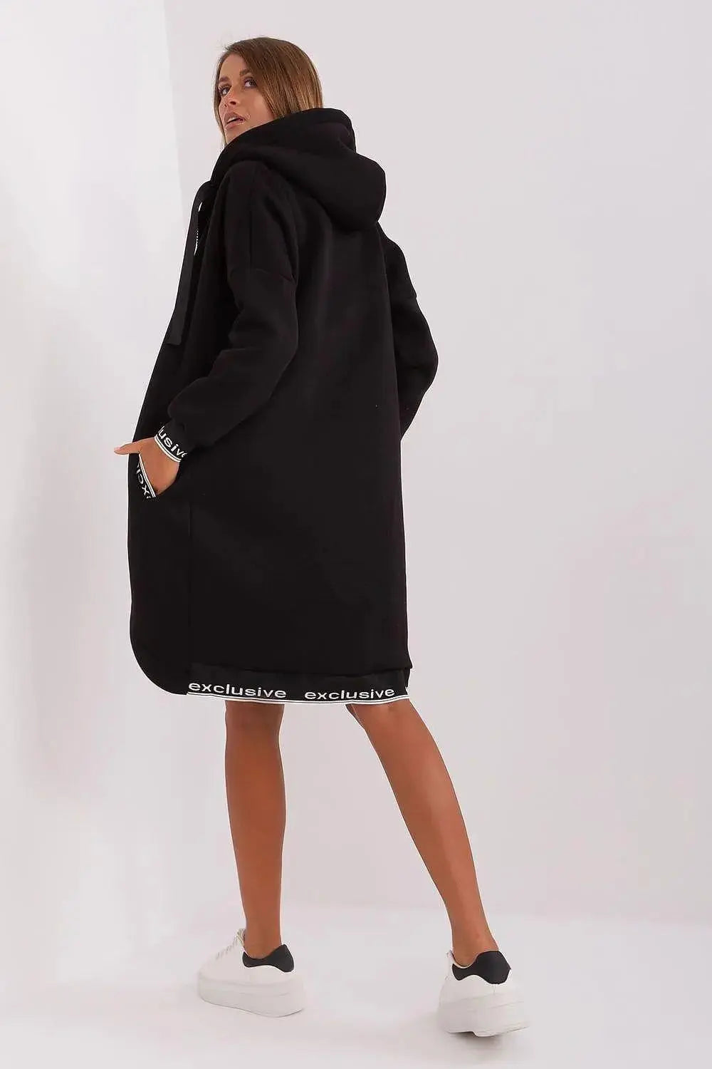 Relevance soft cotton extended sweatshirt