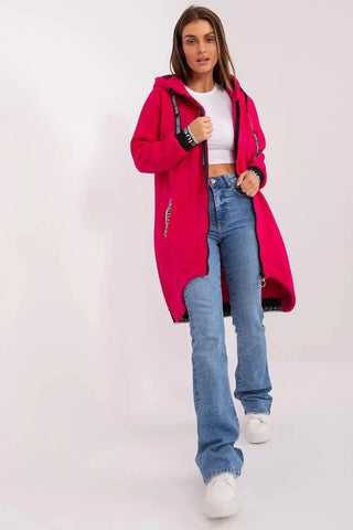 Relevance soft cotton extended sweatshirt