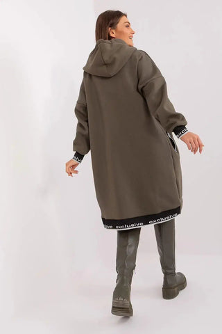 Relevance soft cotton extended sweatshirt