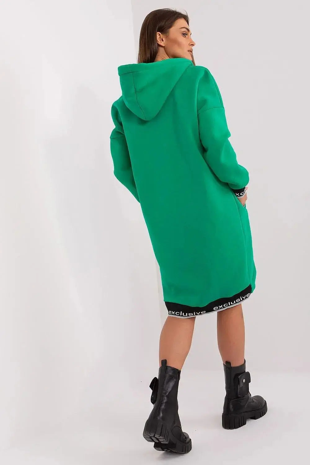 Relevance soft cotton extended sweatshirt