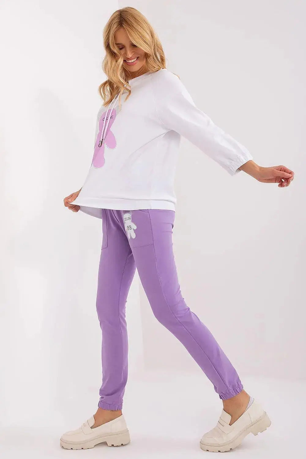 Relevance womens long sleeve sweatshirt and pants