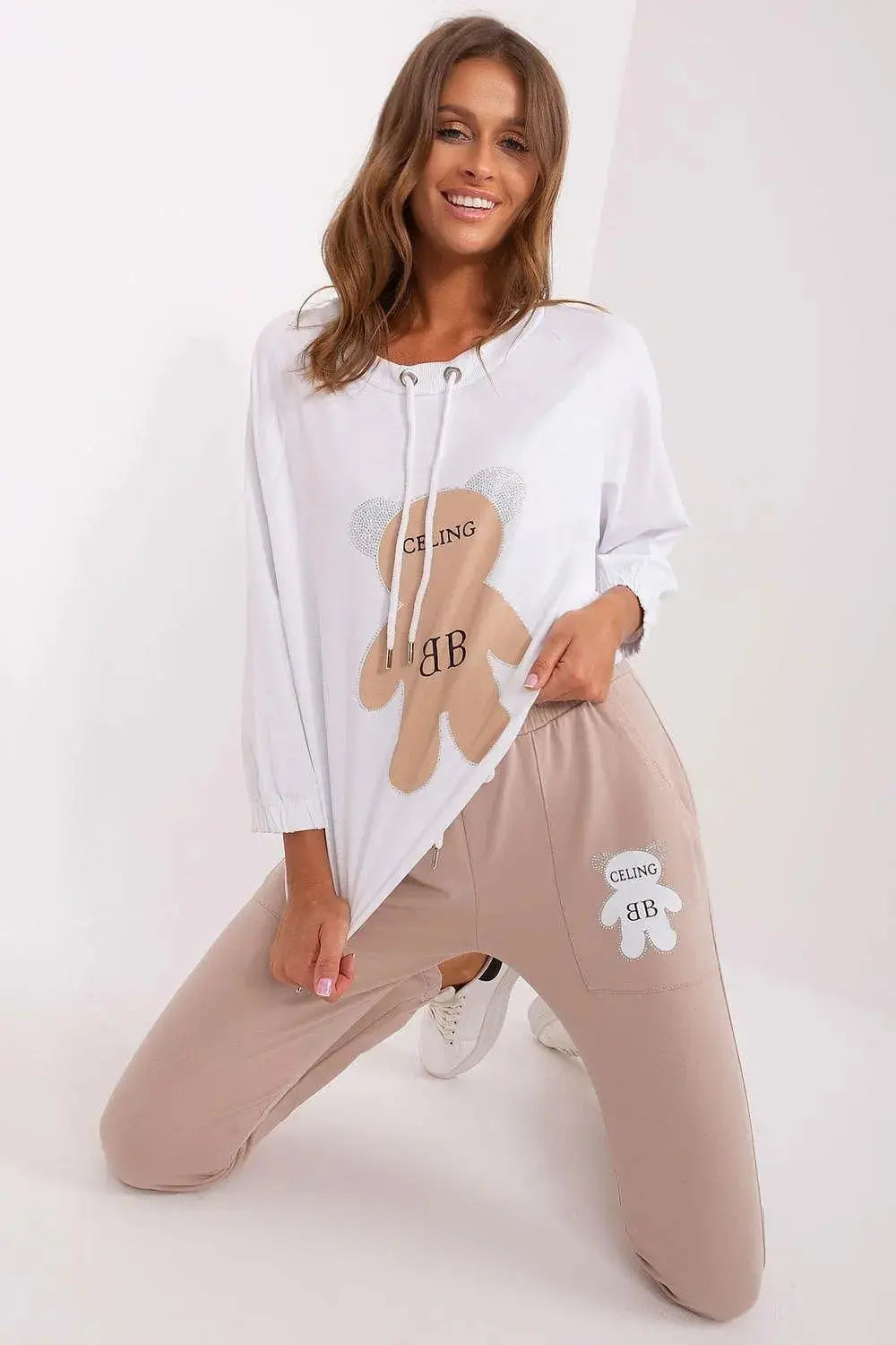 Relevance womens long sleeve sweatshirt and pants
