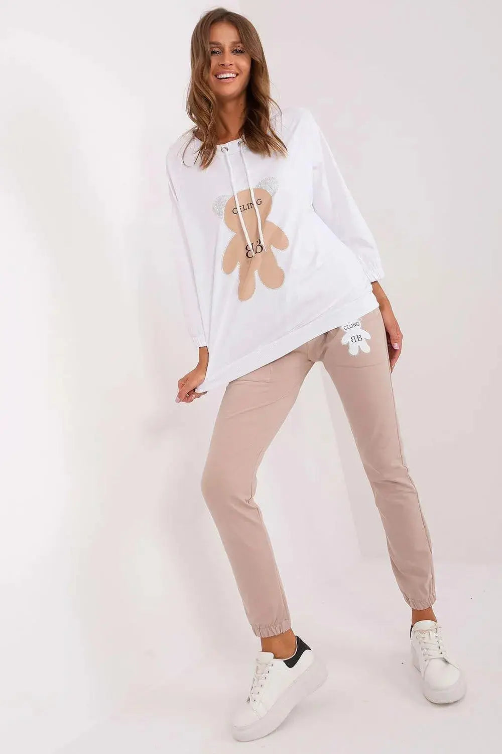 Relevance womens long sleeve sweatshirt and pants