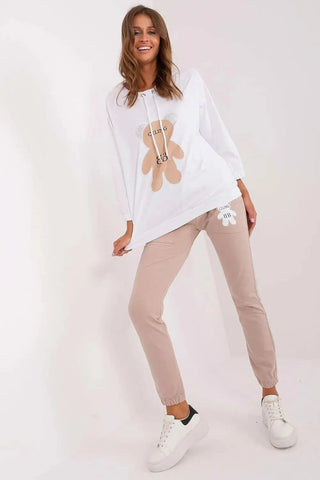 Relevance womens long sleeve sweatshirt and pants