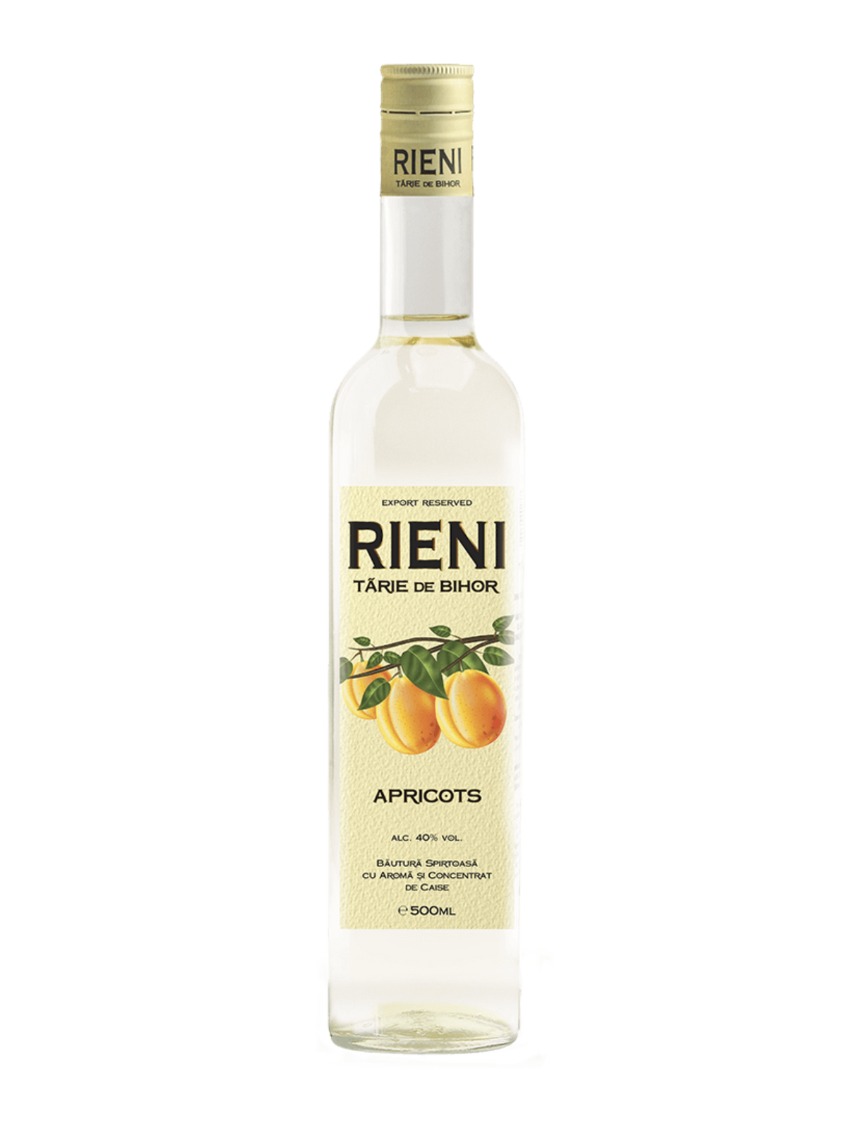 Rieni Tarie de Bihor Apricot Schnapps 500ml