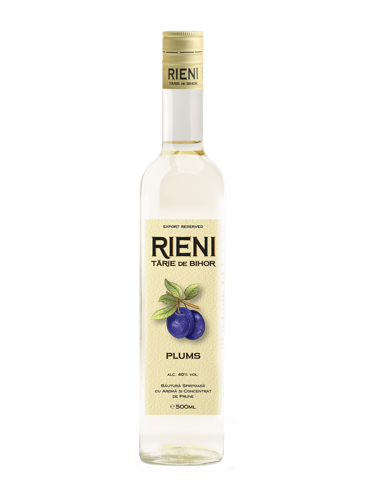 Rieni Tarie de Bihor Plums Schnapps 500ml