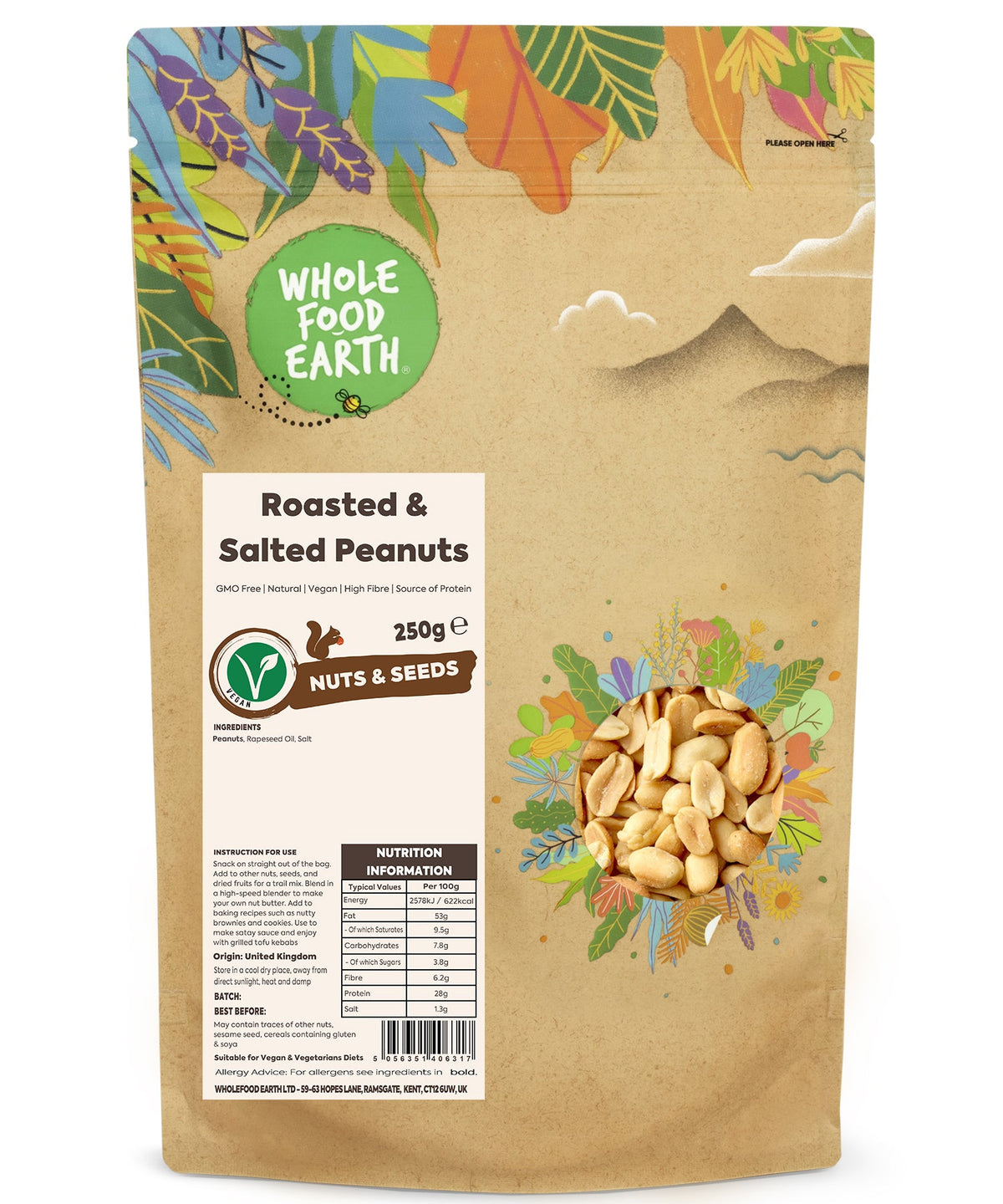 Roasted & Salted Peanuts