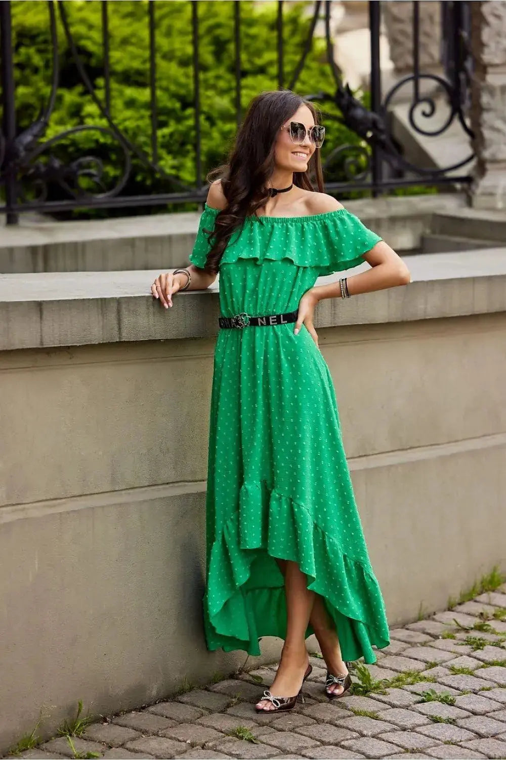Roco Fashion asymmetrical maxi dress is made of soft, pleasant fabric that will provide comfort to the most demanding women.