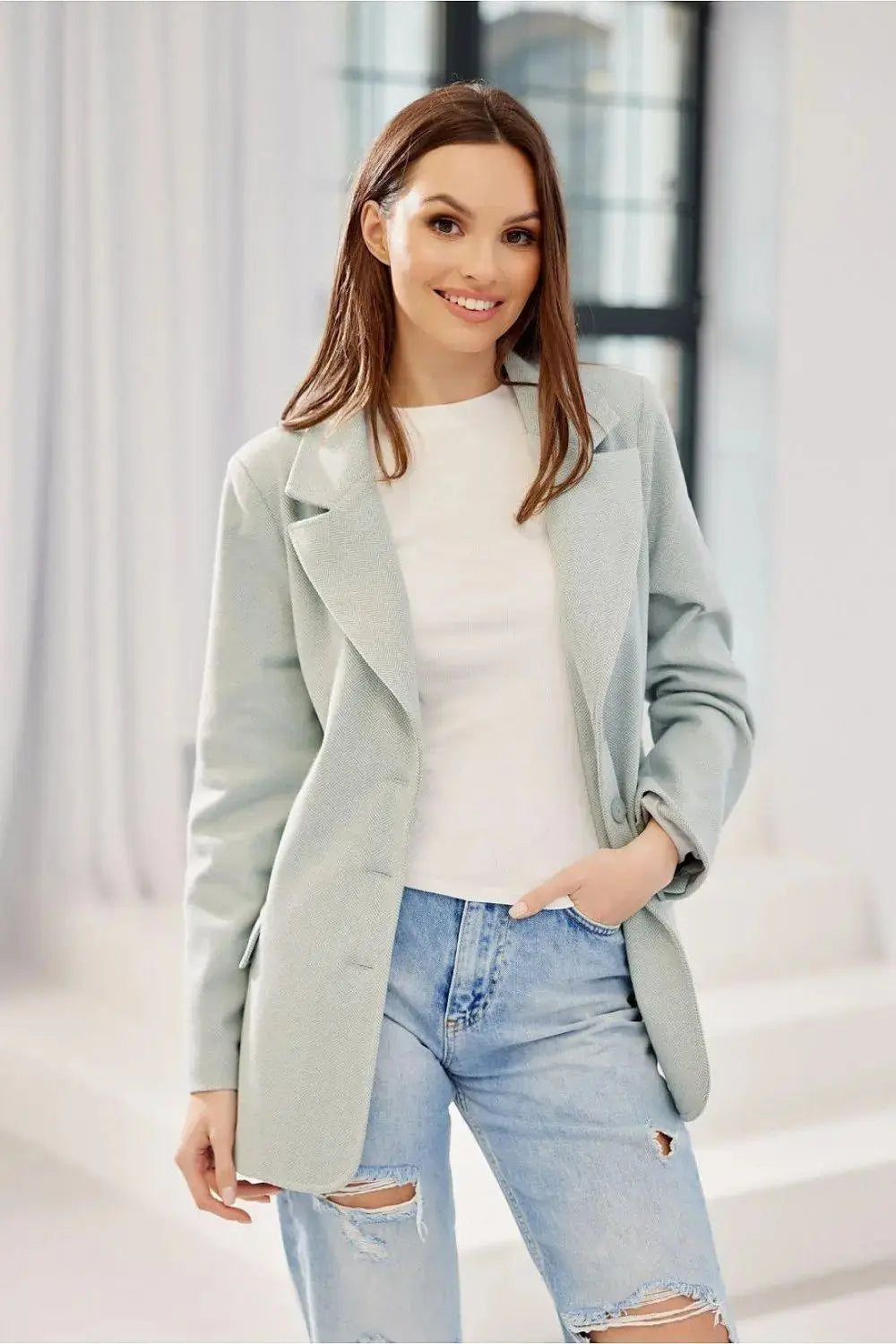 Roco Fashion classic standard-length blazer freya jacket