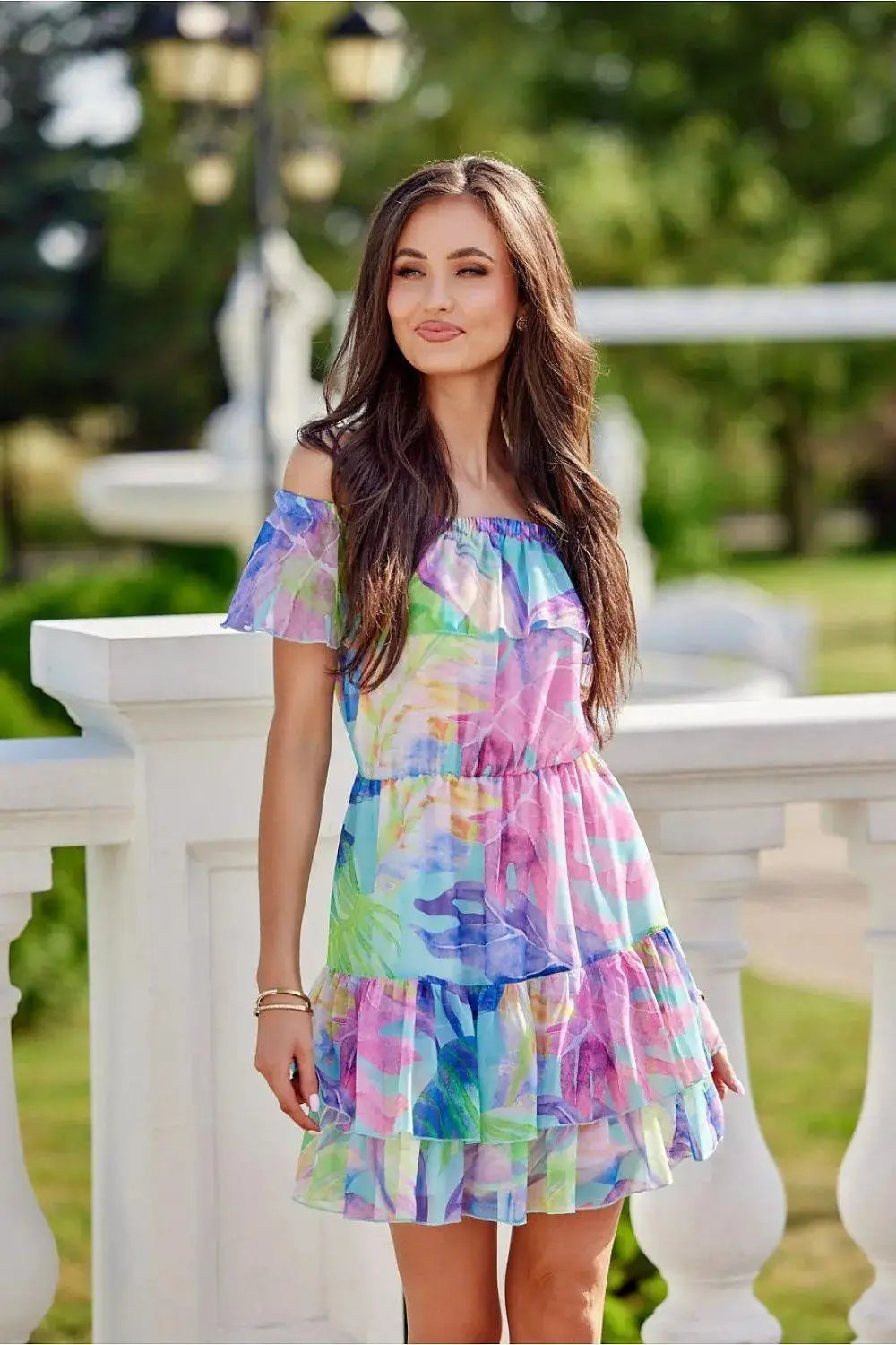 Roco Fashion floral print dress
