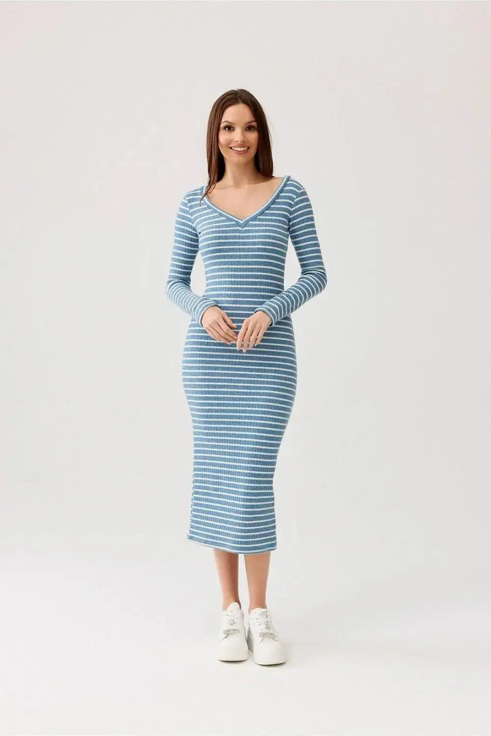 Roco Fashion high-quality knitted fabric eva dress