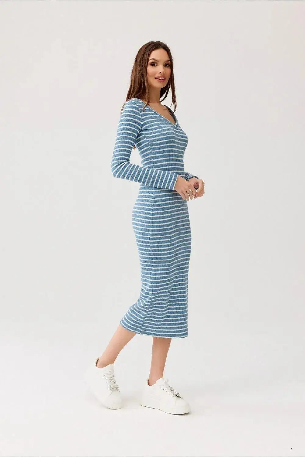 Roco Fashion high-quality knitted fabric eva dress