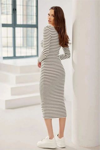 Roco Fashion high-quality knitted fabric eva dress