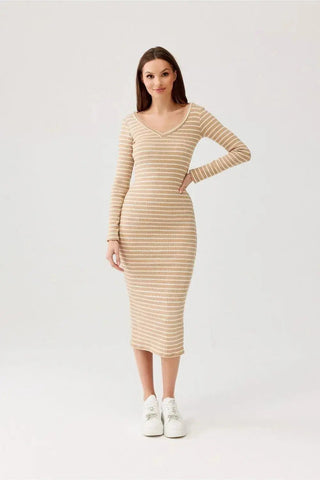 Roco Fashion high-quality knitted fabric eva dress
