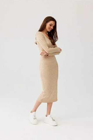 Roco Fashion high-quality knitted fabric eva dress