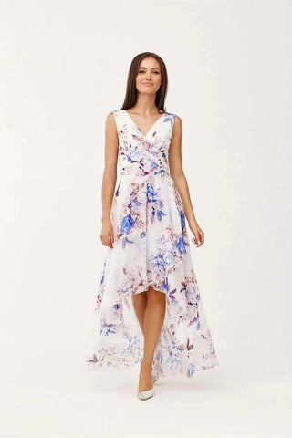Roco Fashion maxi dress is made of light and delicate chiffon, which will be very comfortable to wear