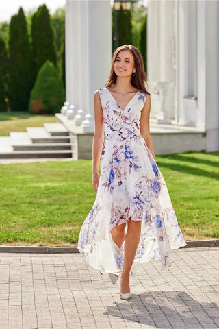 Roco Fashion maxi dress is made of light and delicate chiffon, which will be very comfortable to wear